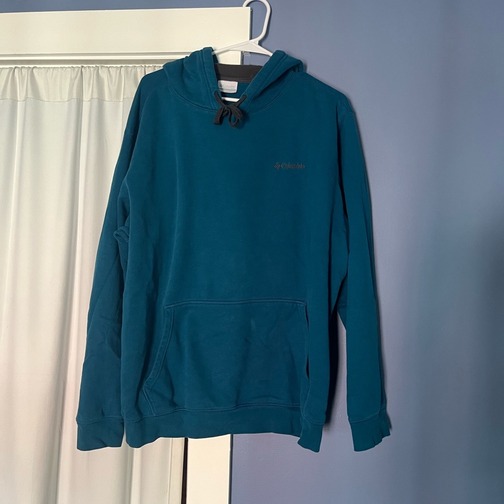 Columbia sweatshirt hoodie teal